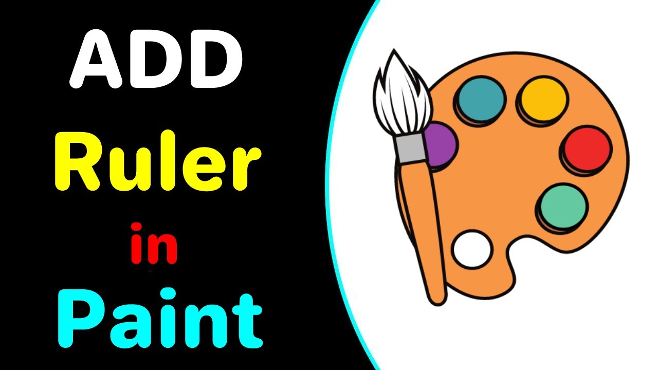 How To Add Ruler In Paint [ Easy Fast ] YouTube