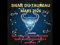 ♉ TAUREAU – Mars 2026 ✨ Un dénouement arrive ! Horoscope Amour, Travail, Finances