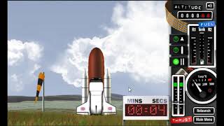 Screen recording test - Rocket Robin (game)
