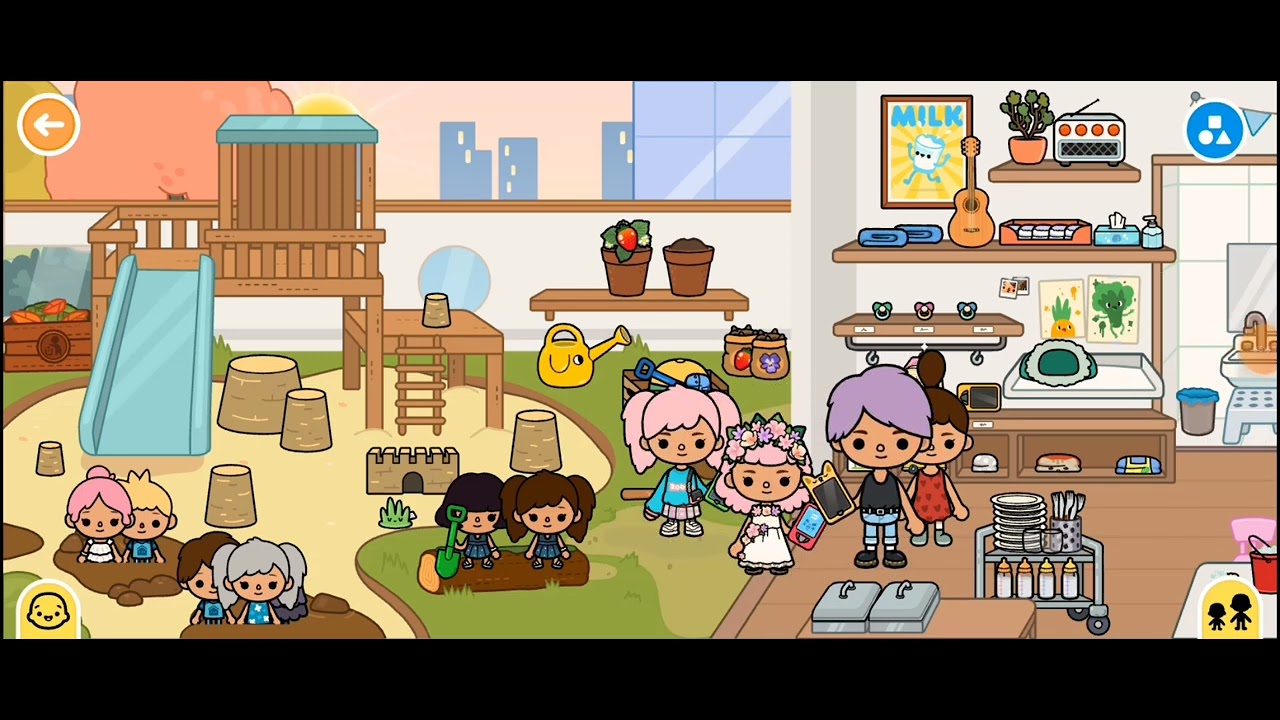 МАЛЫШИ СБКЖАЛИ ИЗ БОЛЬНИЦЫ😨Катя и Макс Гай и Цветочек куклы в тока бока