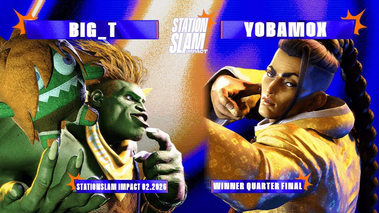 STATIONSLAM IMPACT 02.2026 - POOLS - BiG_T (Blanka) Vs. Yobamox (Jamie) - Winner Quarter - SF6