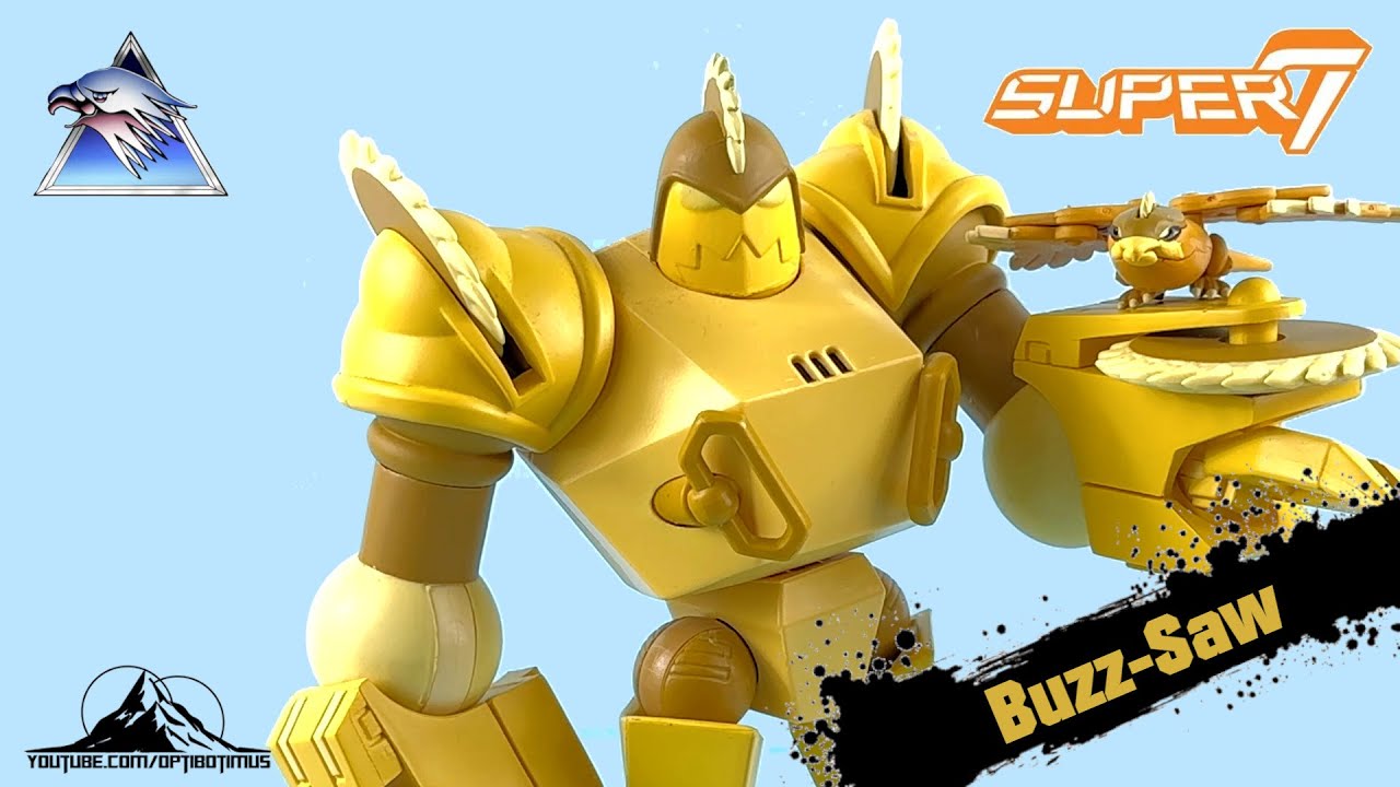 Super7 SilverHawks Ultimates! BUZZ-SAW Video Review