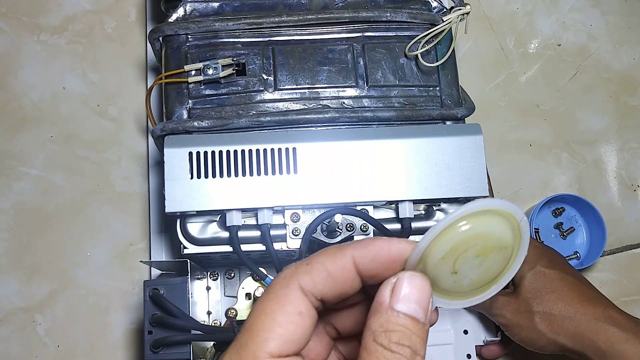 Cara ganti membran water heater gas semua merk