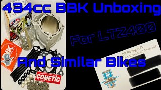 Unboxing 434cc big bore kit for LTZ 400  (KFX, DVX)
