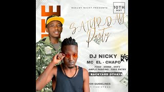 DJ NICKY X MC ELCHAPO   CLUB HITS MAY EDITION BACKYARD LOUNGE OTHAYA SET1