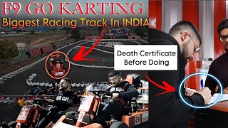 'Biggest Racing Track in INDIA' - F9 Go Karting 🏎😱 by Kalash Bhatia 810 views 11 months ago 7 minutes, 45 seconds