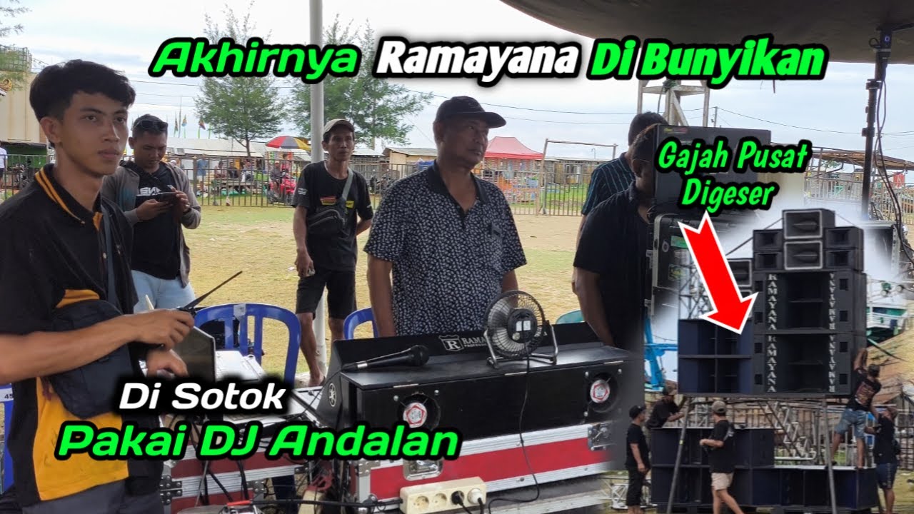 Akhirnya RAMAYANA Audio Di Bunyikan Di Sotok Pakai DJ Andalan ❗~Pandangan Wetan Kragan