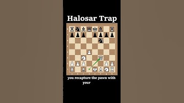 Secret to Winning with White HALOSAR Chess Trap