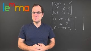 Linear Algebra 9q: Gaussian Thinning