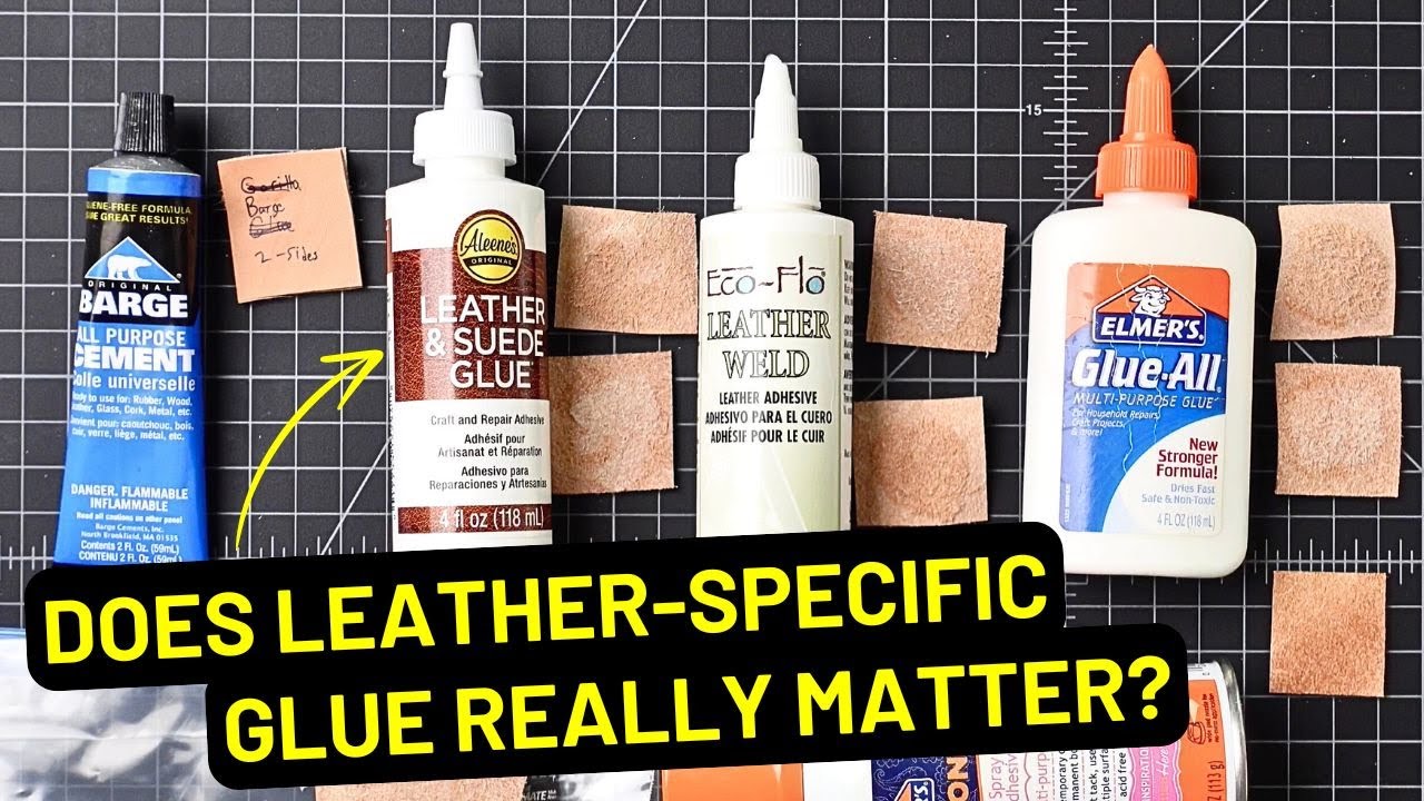 How To Repair a Leather Tear with Leather Glue 