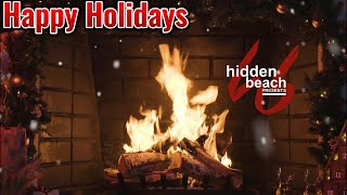 Yule Log by the Fireplace (Christmas Music) For Holiday Joy| Hidden Beach Recordings