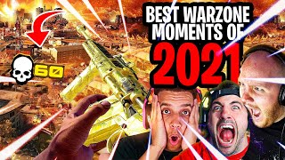 Most Viewed COD Warzone Streamer Clips Of 2021! (Warzone Funny Moments)