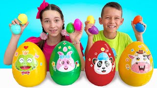 kids found surprises in the sand