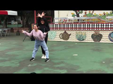 鶯歌國中校慶運動會同學熱舞表演