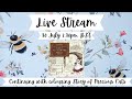 30 July - Continuing with colouring Story of Precious Cats
