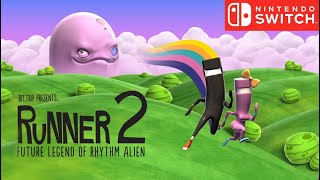 BIT.TRIP Presents… Runner2 Future Legend of Rhythm Alien Nintendo Switch Gameplay