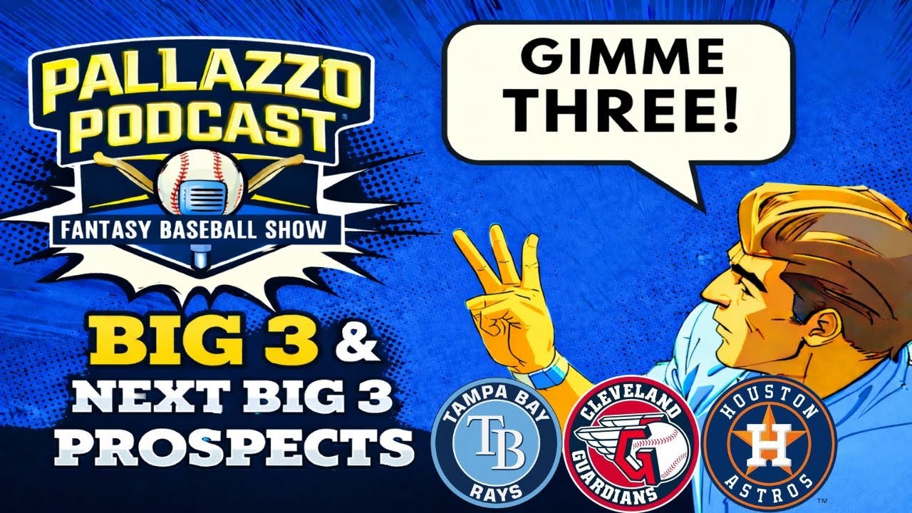 THE NEXT BIG 3 PROSPECTS 2026: GUARDIANS, RAYS & ASTROS | #fantasybaseball #nextbig3 #prospects