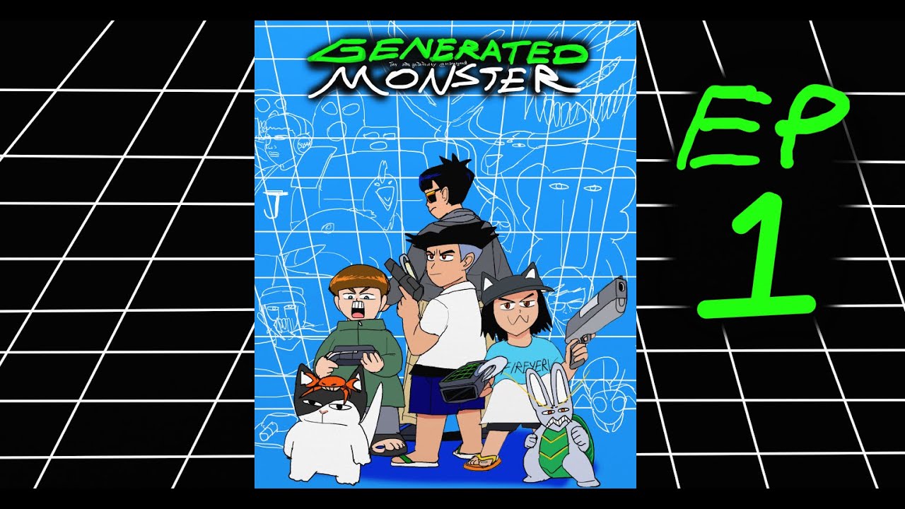 Generaider Monster (Animation) Generated Monster เจนเนอเรท มอนสเตอร์ อนิเมาะชั่น สั้นๆ โดย ...