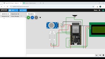 Monitoring Kualitas udara berbasis IOT ESP32 Menggunakan LCD dan BLYNK