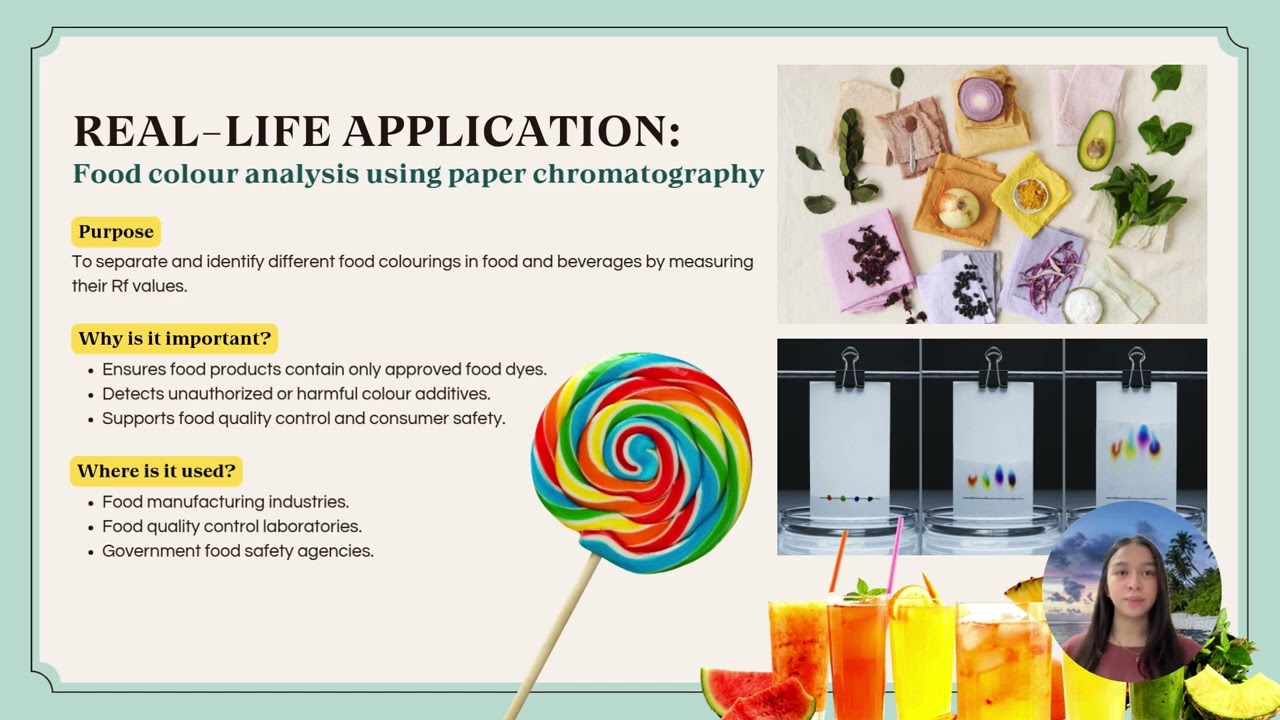 Chromatography in Food Coloring Analysis