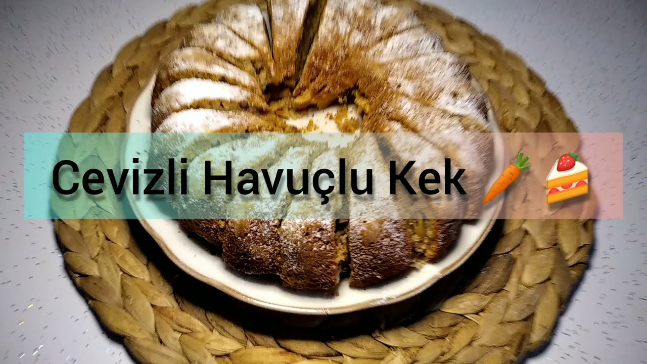 EZBER BOZAN STARBUCKS KEKİHavuçlu Cevizli Tarçınlı Kek🥕🥧🧁 YouTube
