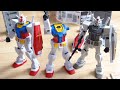 ガンダムもアルティメットルミナス化！1回500円 全5種 ガシャポン コンプレビュー！RX78-2 ガンダム(ビームサーベル版)・G-3ガンダム・ビームライフル版