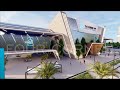 Virtual Event Walkthrough with Exterior, Lobby, Convention Center and Expo