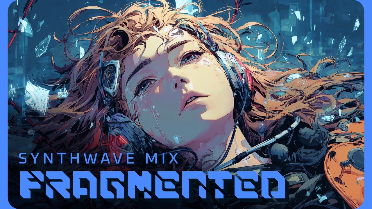 FRAGMENTED | Dark Cyberpunk Synthwave Mix for Focus & Flow