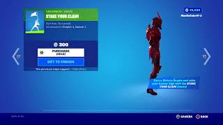 New Stake Your Claim Emote In Fortnite