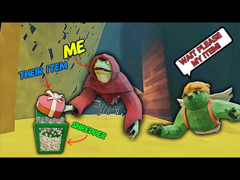 STEALING and SHREDDING EVERYONES STUFF | Animal Company