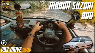 2006 MARUTI 800 | POV DRIVING | 37 BHP | Modified | ASMR | REVRICH