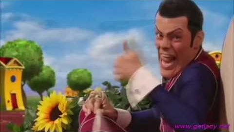 We Are Number One but everytime they say "Number One" the video slows down more