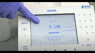 Determinación del % de amonio cuaternario por titulación potenciométrica by Hanna Instruments México 220 views 5 months ago 3 minutes, 43 seconds