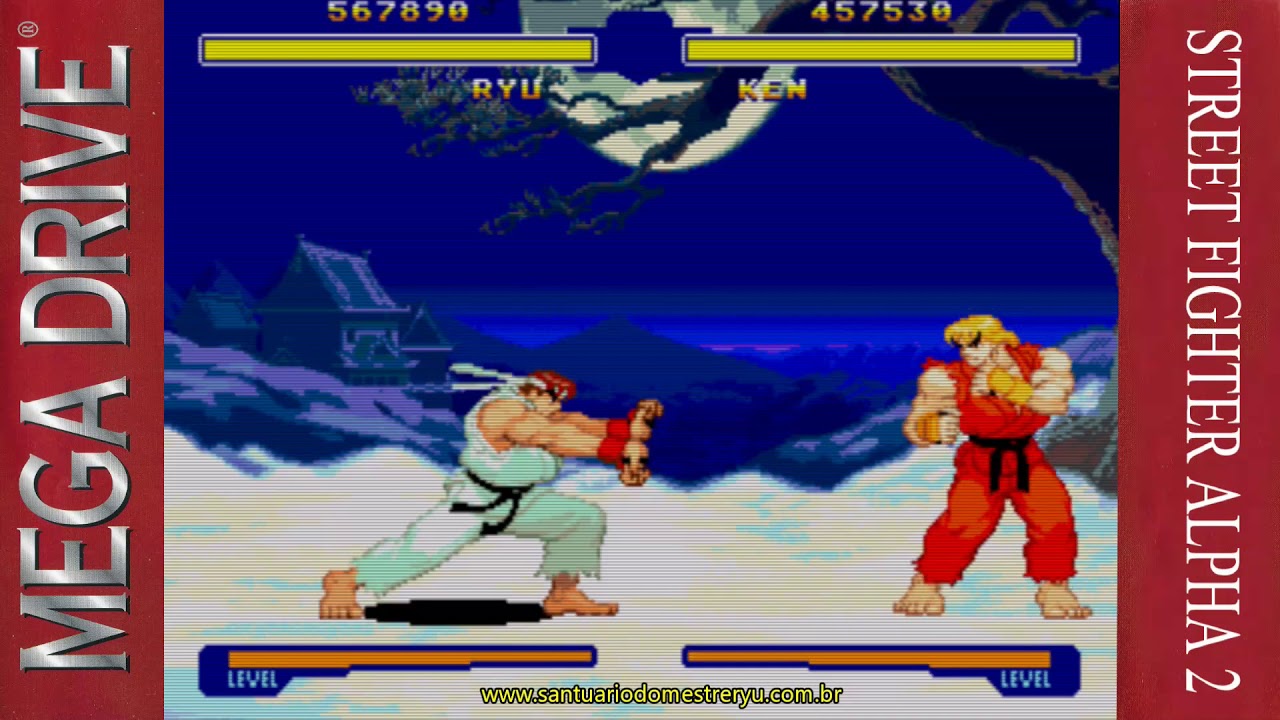 Here's More Footage Of Street Fighter Alpha Running On Mega Drive / Genesis
