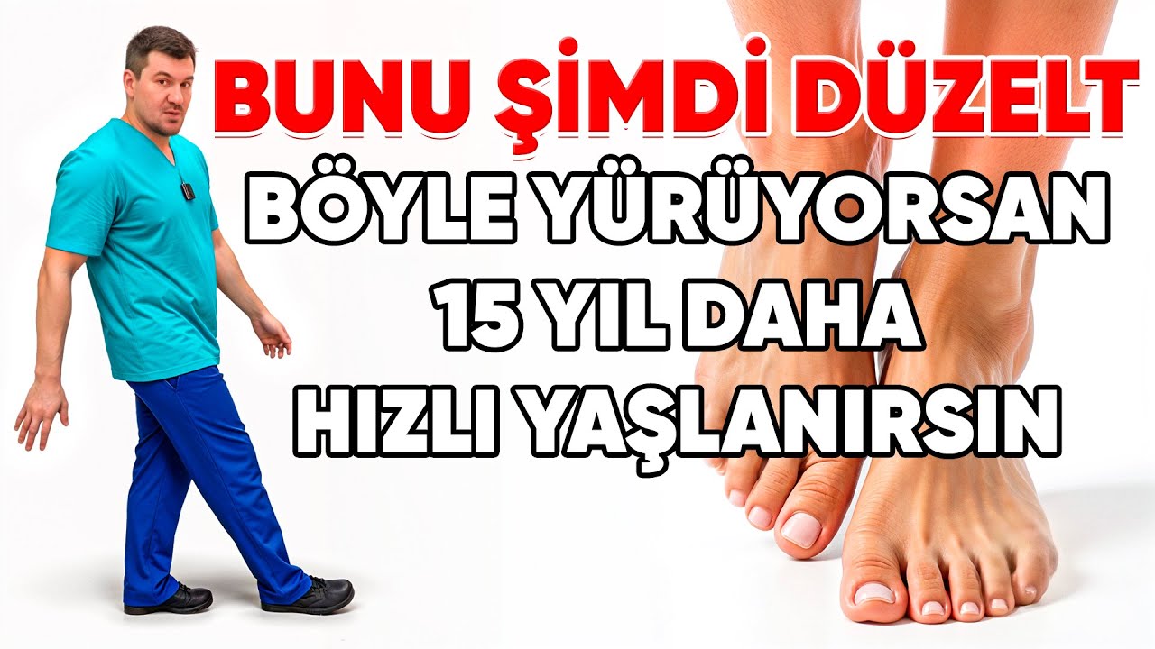 Böyle yürü, genç kal!Bacaklarını, omurganı ve eklemlerini koru