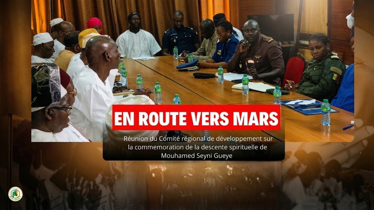 CRD sur la commemoration de la descente spirituelle de la lumiere d'INSA  sur Mouhamed Seyni Gueye