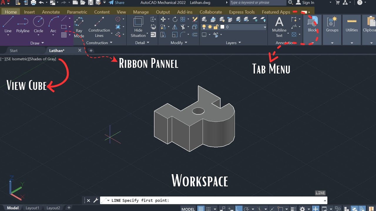 Interface Autocad itu Penting!!!! Watch Now....... - YouTube