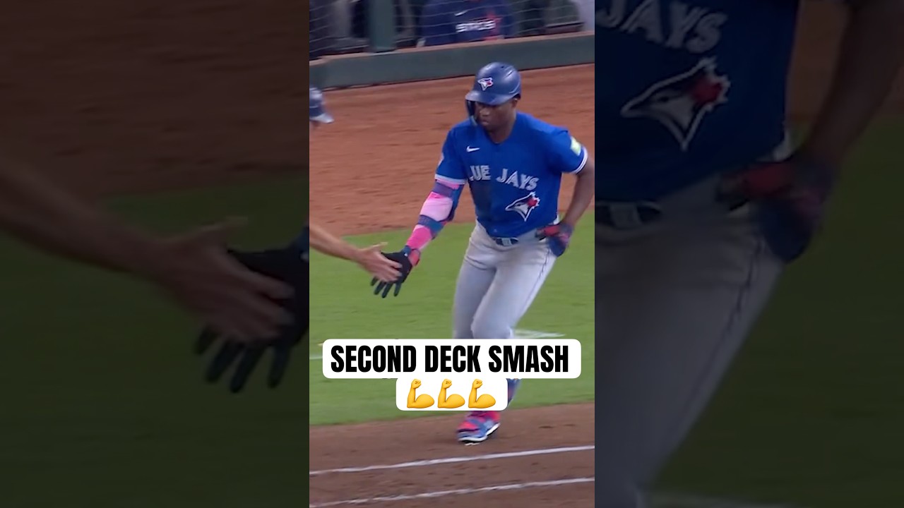 Jesús Sánchez homers in his return to Houston 💪 #MLB #Toronto #BlueJays