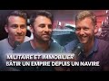 Comment il bâtit un empire immobilier depuis son navire militaire