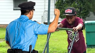 Neighbor Calls Cops On 12-Year-Old For Mowing Lawn – It Backfires In The Best Way Possible