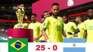 FIFA 23 - BRAZIL VS ARGENTINA   FIFA  WORLD CUP FINAL 2022  QATAR   FIFA 23 PC NEXT GEN