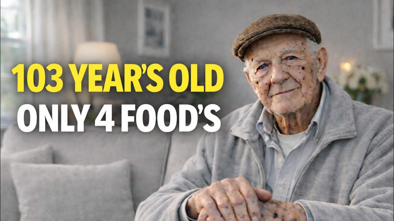 At 103, I Eat the Same 4 Foods Every Single Day — Doctors Can't Explain It
