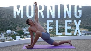 15 Minute Morning Flexibility Routine! (FOLLOW ALONG)