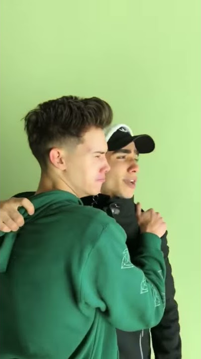 Drew Ramos and Michael Conor saying goodbye to Chance Perez