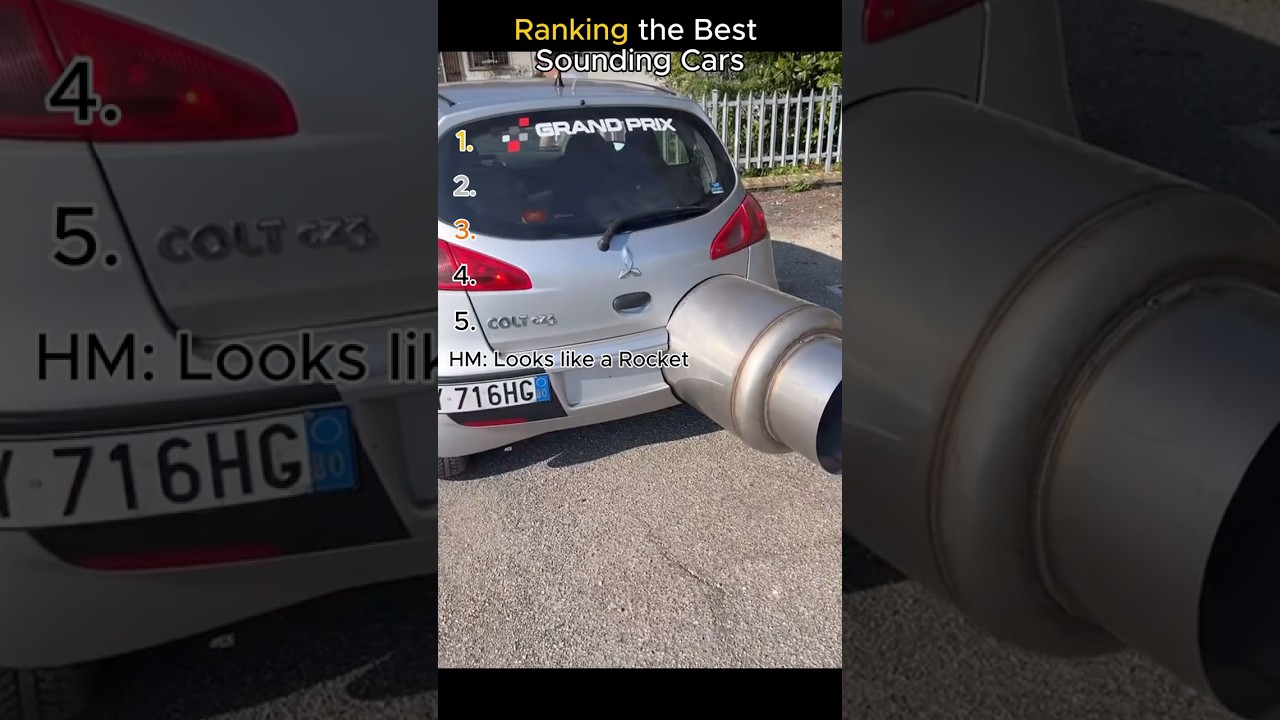 Ranking the best sounding Cars in the world