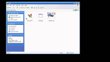 Show hidden files and folders in Windows XP