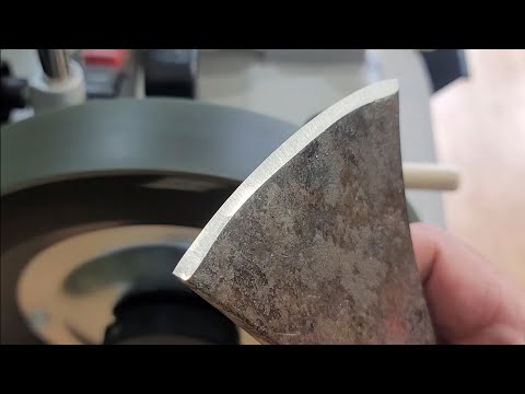 Hatchet Sharpening on