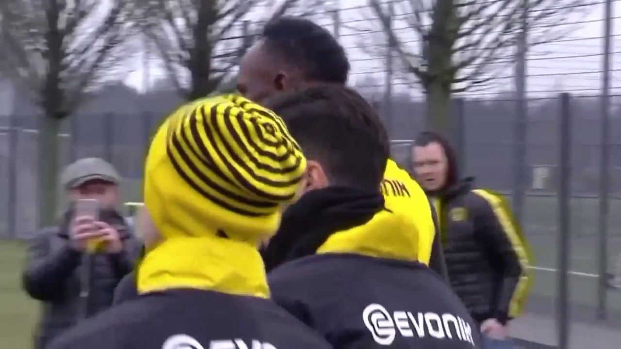 Usain Bolt at Borussia Dortmund