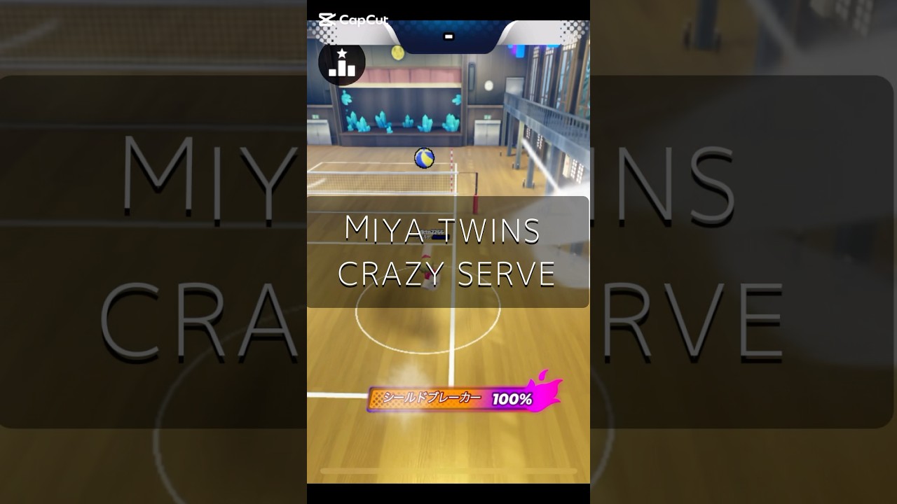 MIYA TWINS MOBIlE CRAZY SERVE!!