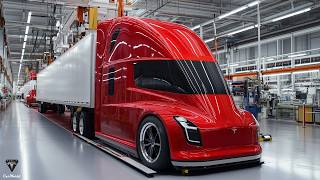 Elon Musk Announces Tesla Semi Gen 2 2025 New Update: Replace Battery, Feature & Mass Production